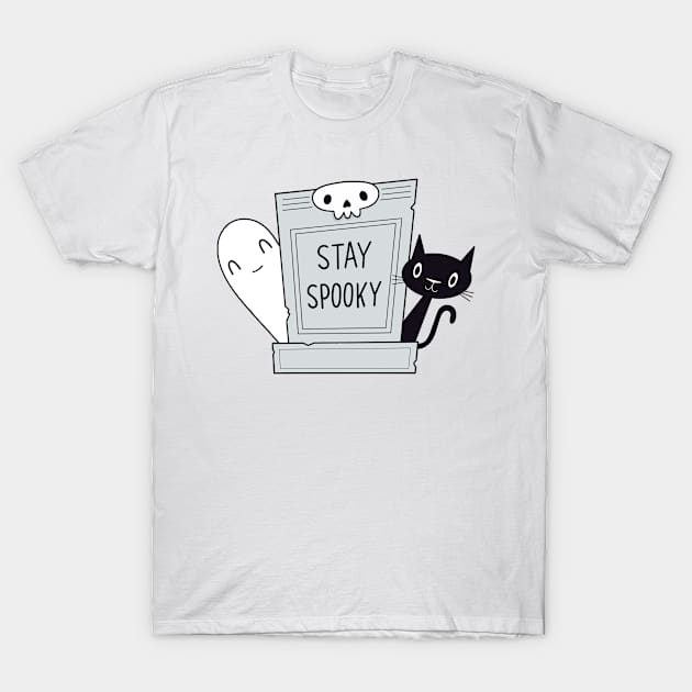 Stay Spooky T-Shirt by Andy McNally